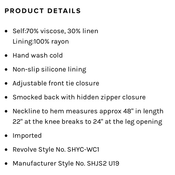 Shaycation x Revolve Jocelyn Wide Leg Jumpsuit - Picture 11 of 11